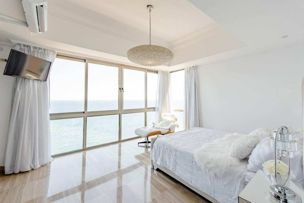 Habitacion Privada Con Vista Al Mar Ambar, Malecon Santo Domingo Exterior foto