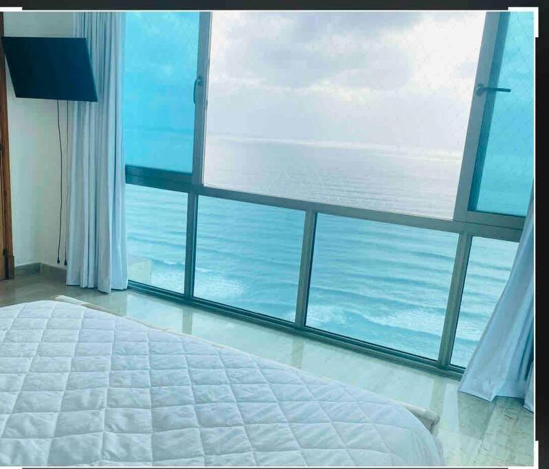 Habitacion Privada Con Vista Al Mar Ambar, Malecon Santo Domingo Exterior foto
